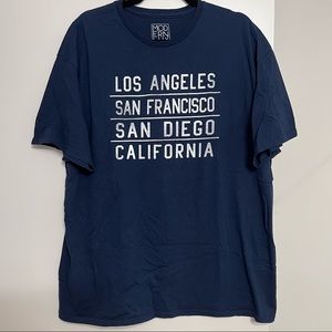 Cities of California Tee